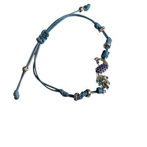 Avon Blue Peacock Bracelet